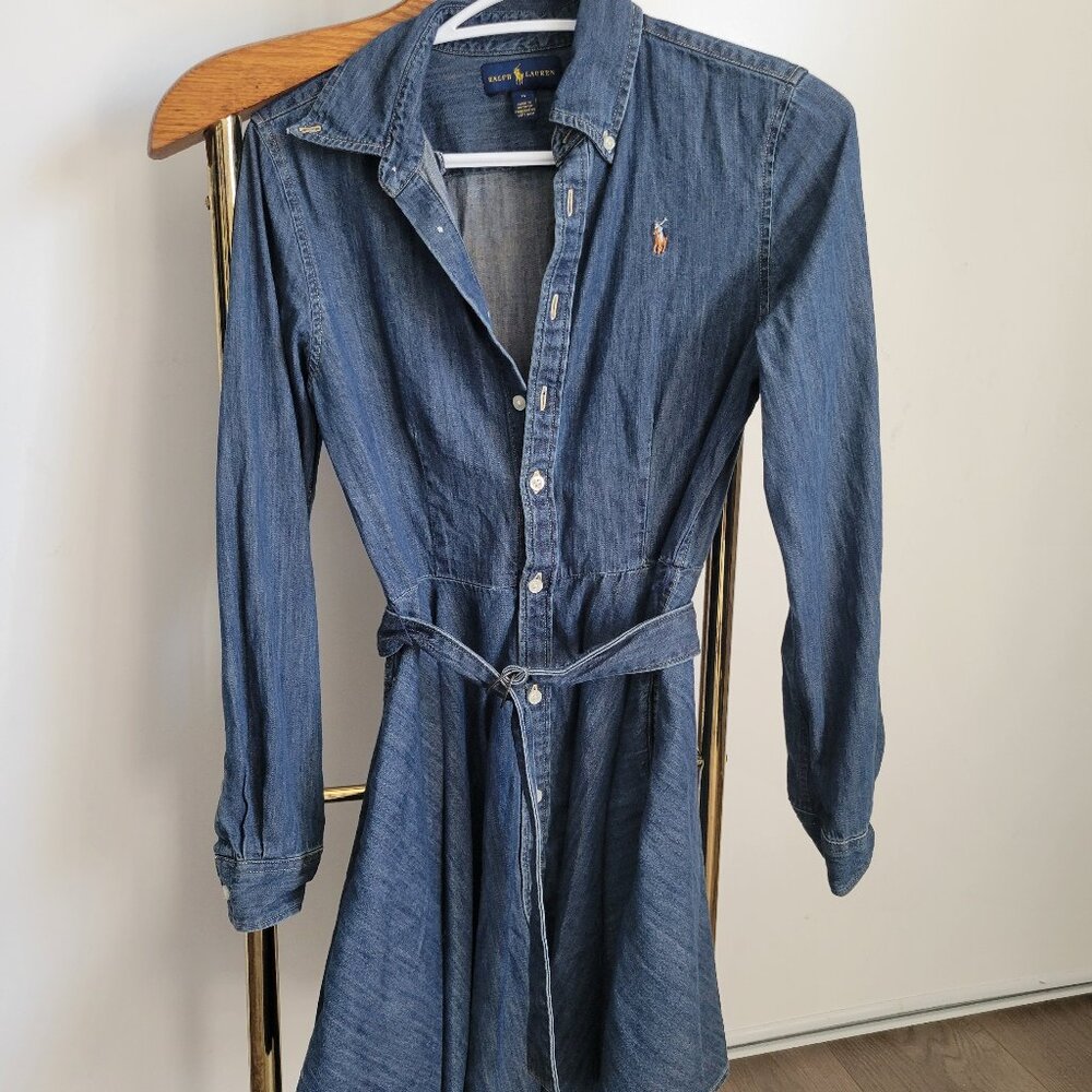 Robe Jean Ralph Lauren / denim dress Ralph Lauren - Picture 3 of 7